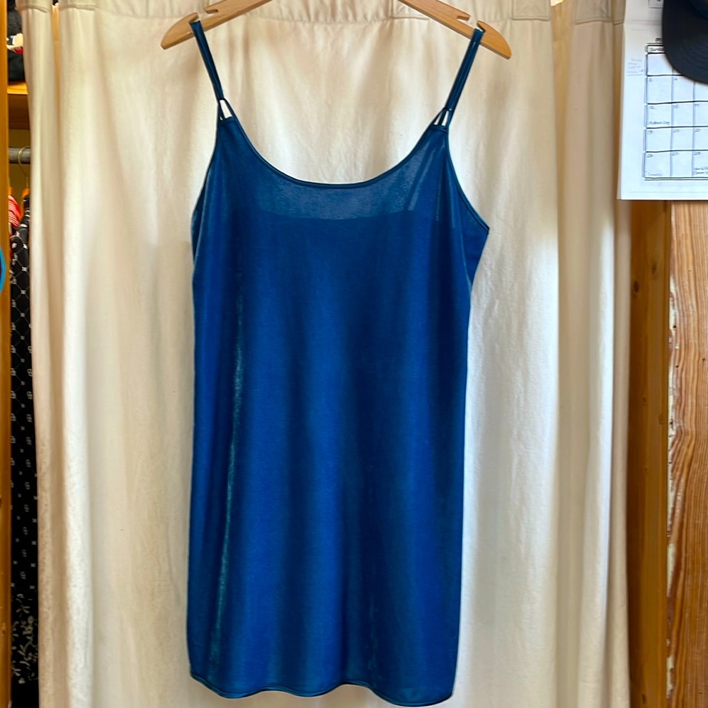 Velvet slip on dress